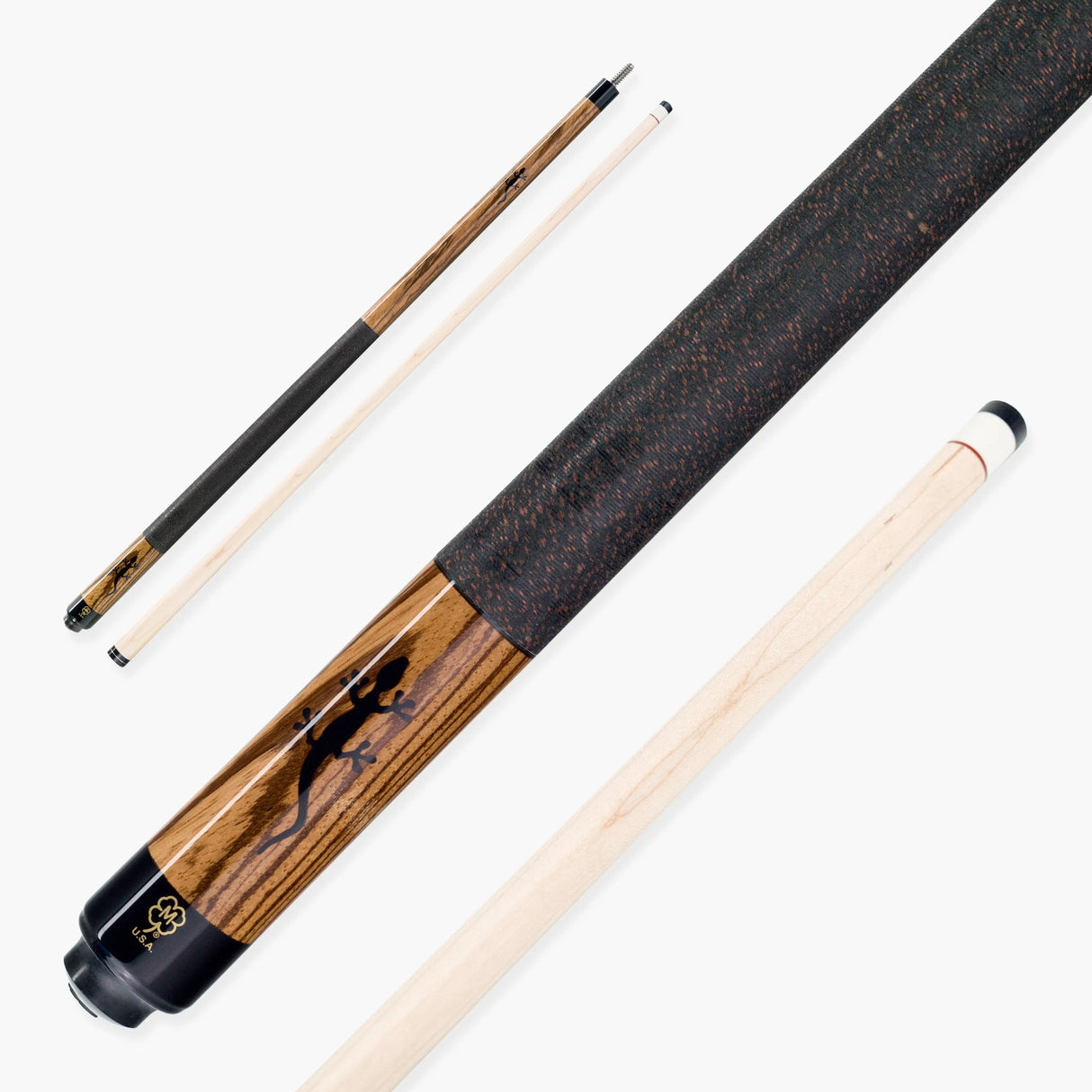 McDermott GECKO Hand Crafted G-Series American Pool Cue 13mm tip – M54A McDermott