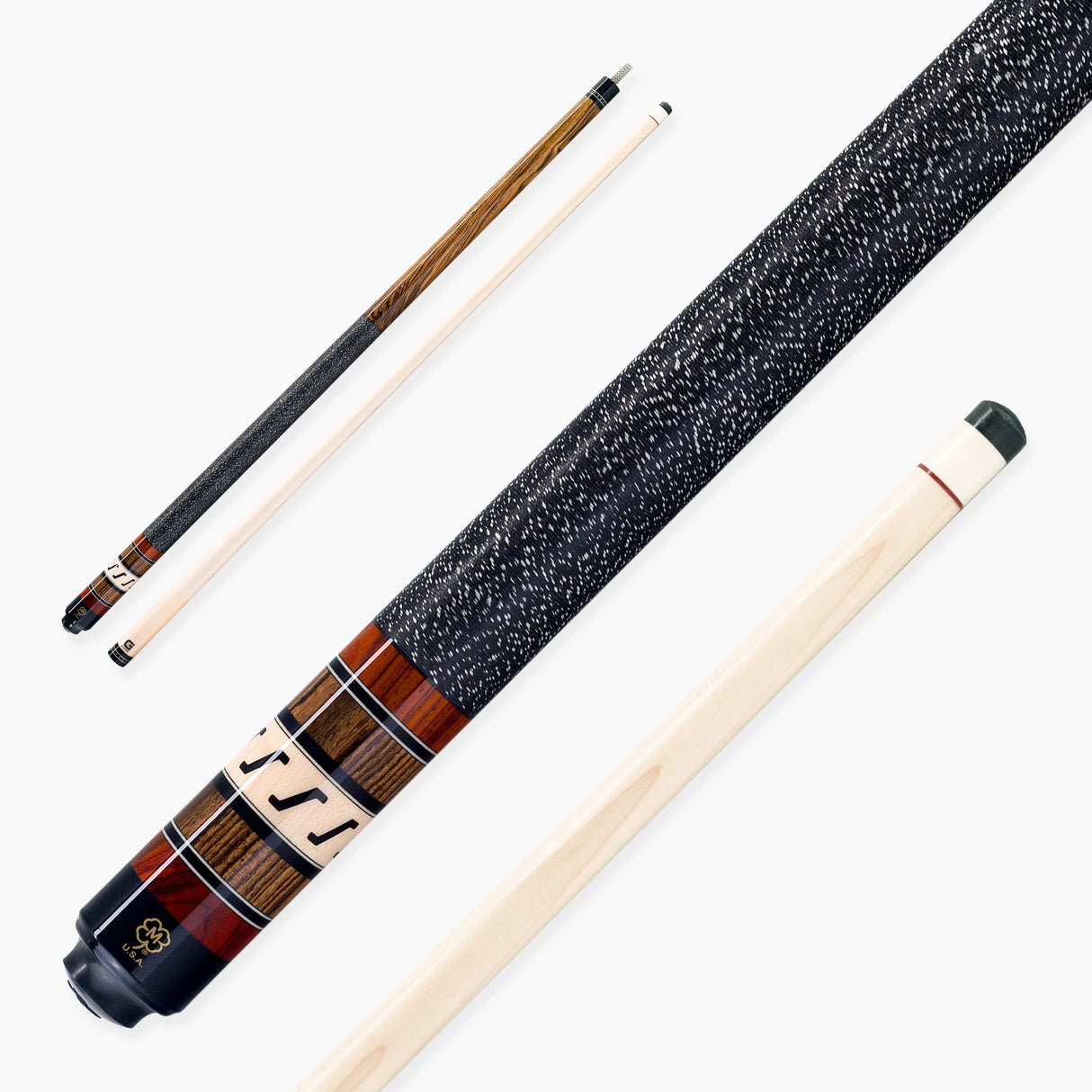 McDermott BOCOTE ‘S’ INLAY Hand Crafted G-Series American Pool Cue 13mm tip G308 McDermott