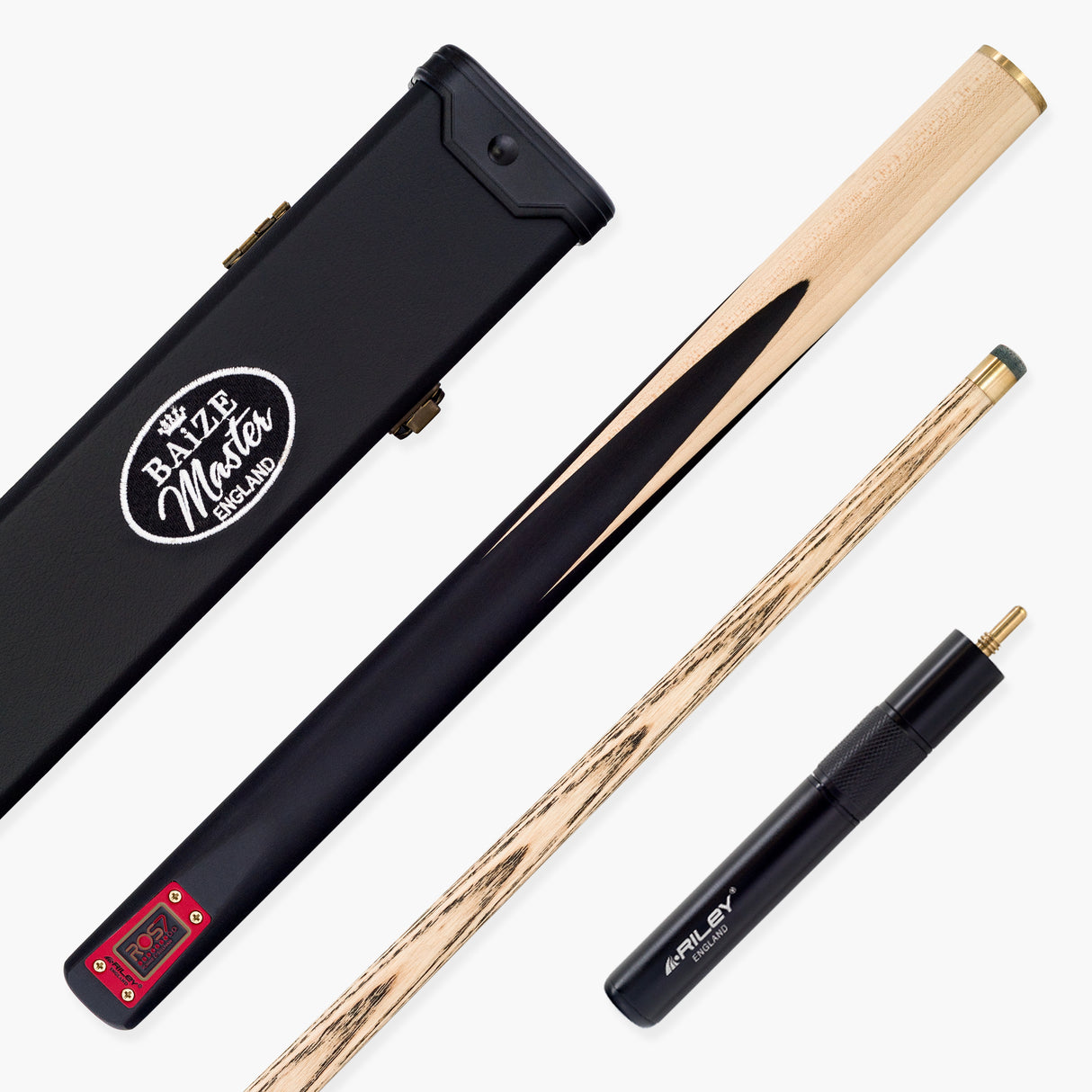 Riley Ronnie O’Sullivan 7 Series World Championship Limited Edition ¾ Joint Snooker and Pool Cue and Case Set 9.5mm Tip (ROS 7-8)