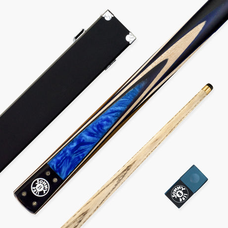 Jonny 8 Ball Marble 2 Piece Snooker and Pool Cue and Case Set 9mm Tip
