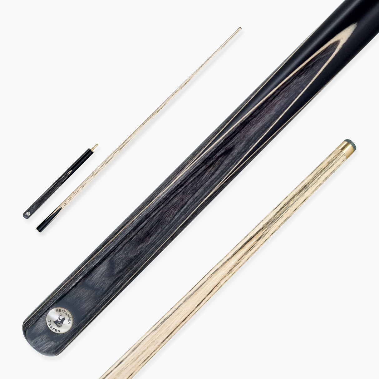 Britannia Taurus Hand Spliced 3/4 Jointed Quality Snooker and Pool Cue 9.5mm Tip