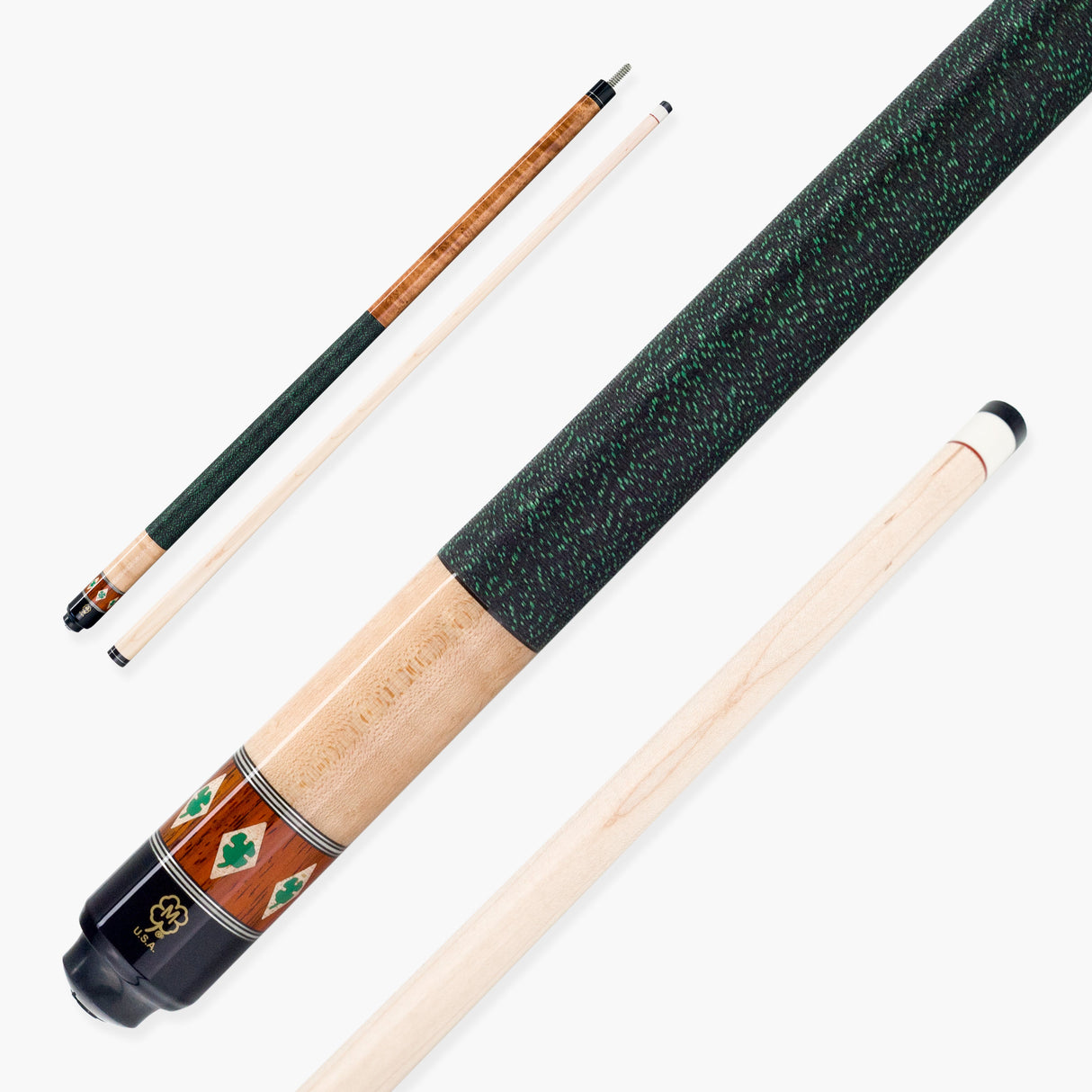 McDermott MAHOGANY Hand Crafted G-Series American Pool Cue 13mm tip – G331 McDermott