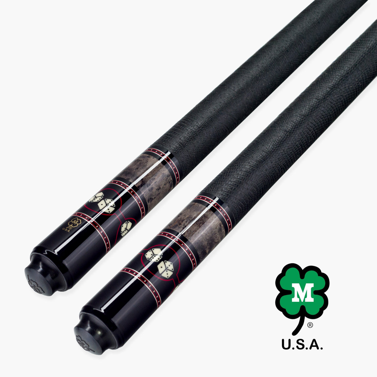 McDermott TITANIUM DICE Hand Crafted G-Series American Pool Cue 13mm tip – G602