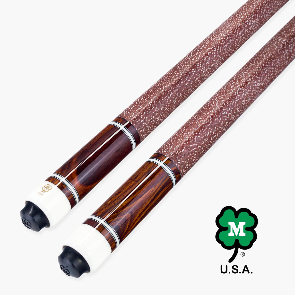 McDermott PLAIN COCOBOLO Hand Crafted G-Series American Pool Cue 13mm tip – G223 McDermott