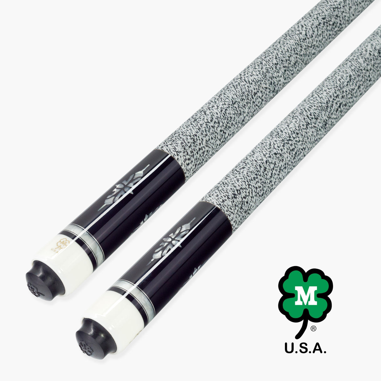 McDermott WHITE SPEAR Hand Crafted G-Series American Pool Cue 13mm tip - G323