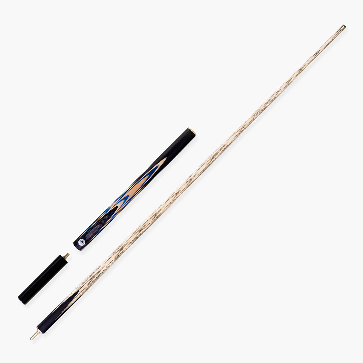 PRO147 Blue Pearl 3/4 Joint Cue with 9.5mm Professional Layered Leather Tip