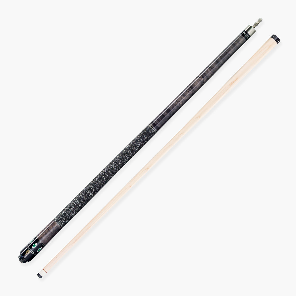 McDermott TITANIUM CLOVER Hand Crafted G-Series American Pool Cue 13mm tip – G332