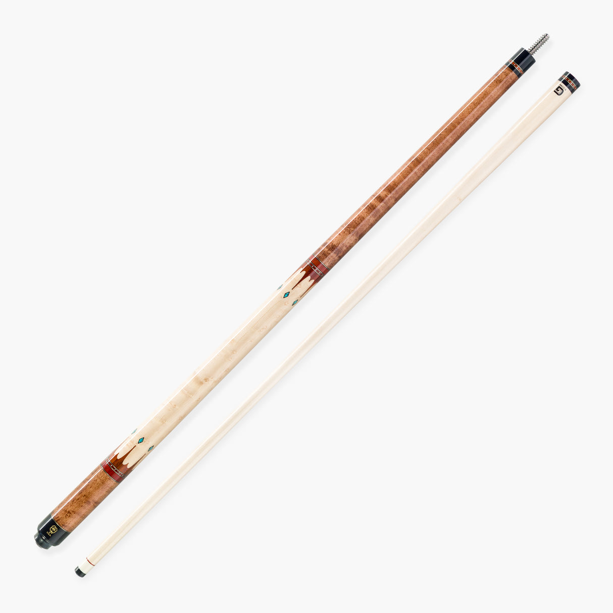McDermott COCOBOLO CROWN Hand Crafted G-Series American Pool Cue 13mm tip – G407