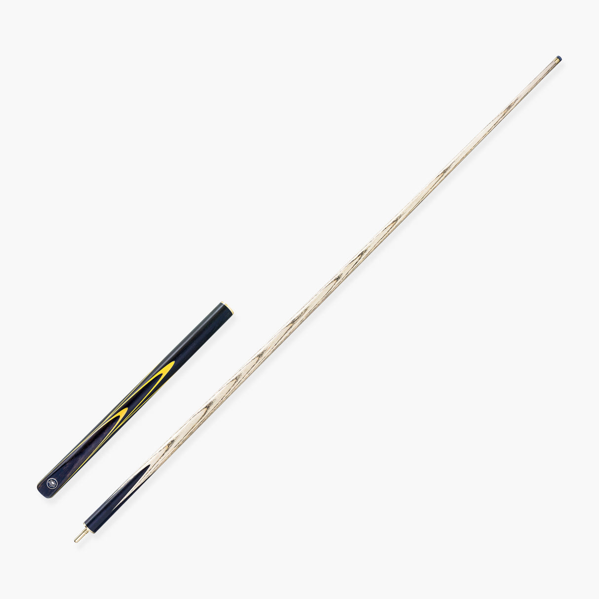 PRO147 Apollo 58 Inch 3/4 Jointed Hand Spliced Premium Snooker and Pool Cue 9.5mm Tip