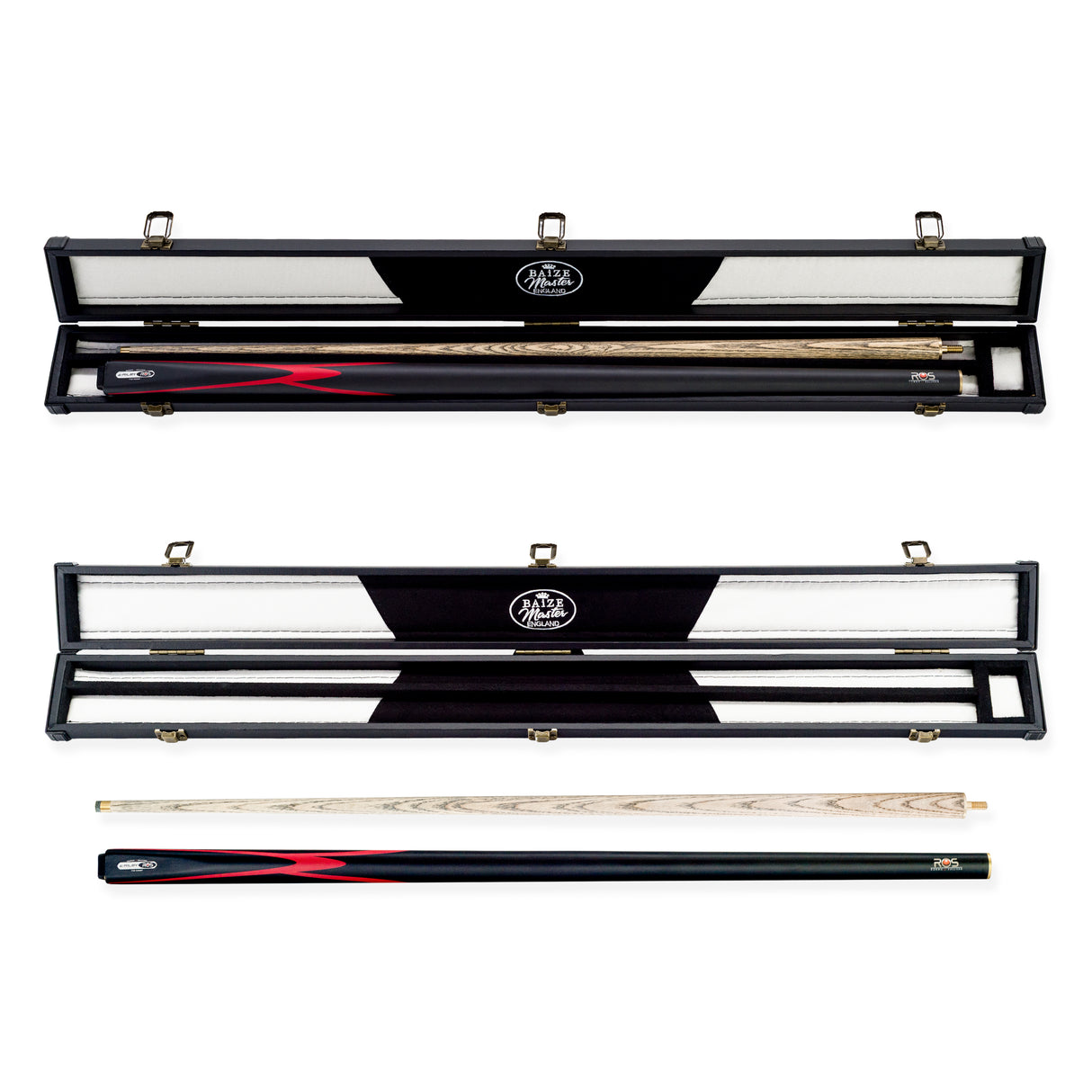 Riley Ronnie O’Sullivan Endorsed Limited Edition Ash Snooker and English Pool Cue and Case Set 9.5mm Tip