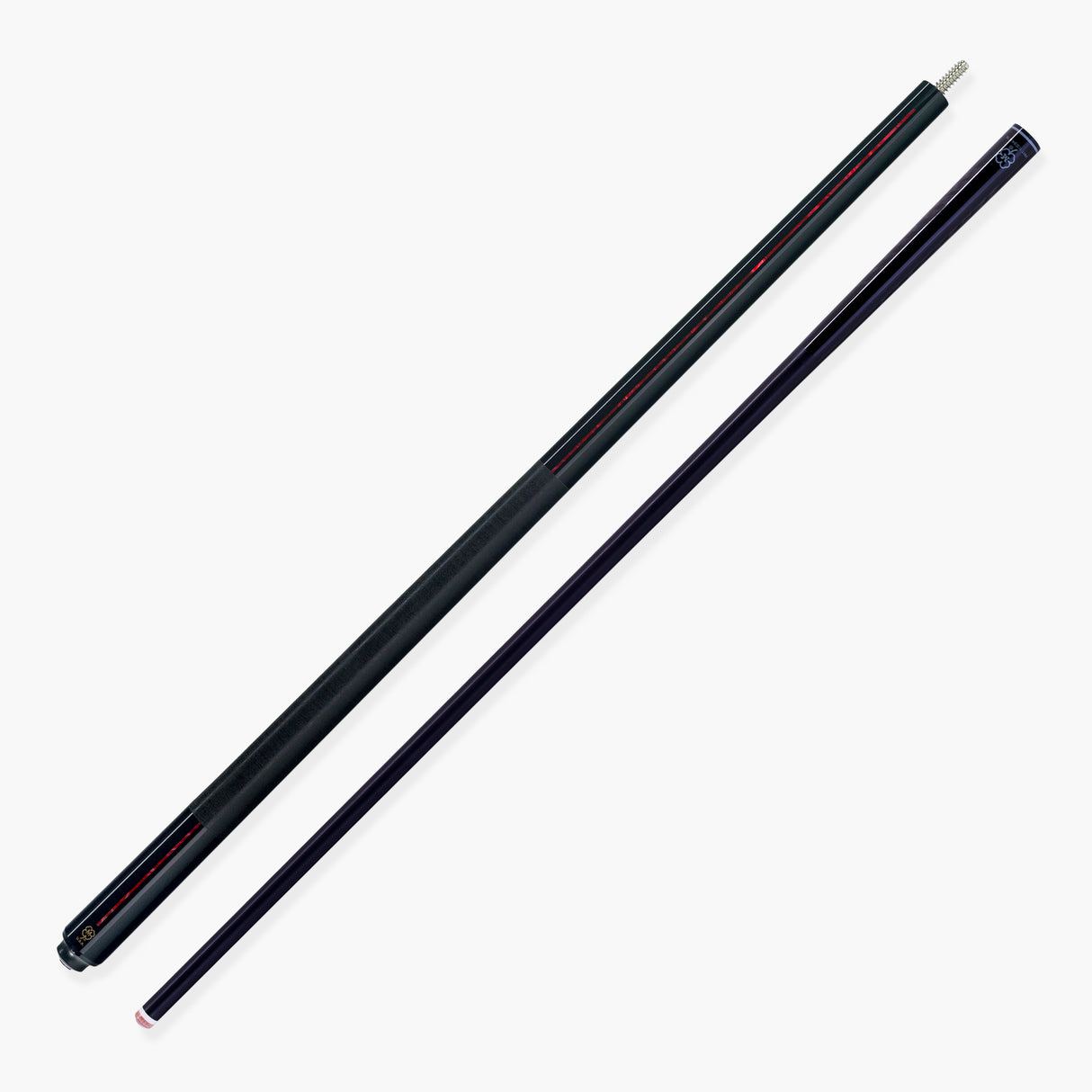 McDermott Defy Carbon Fiber Red Beam G-Series American Pool Cue 12.5mm tip – G521R - D12.5