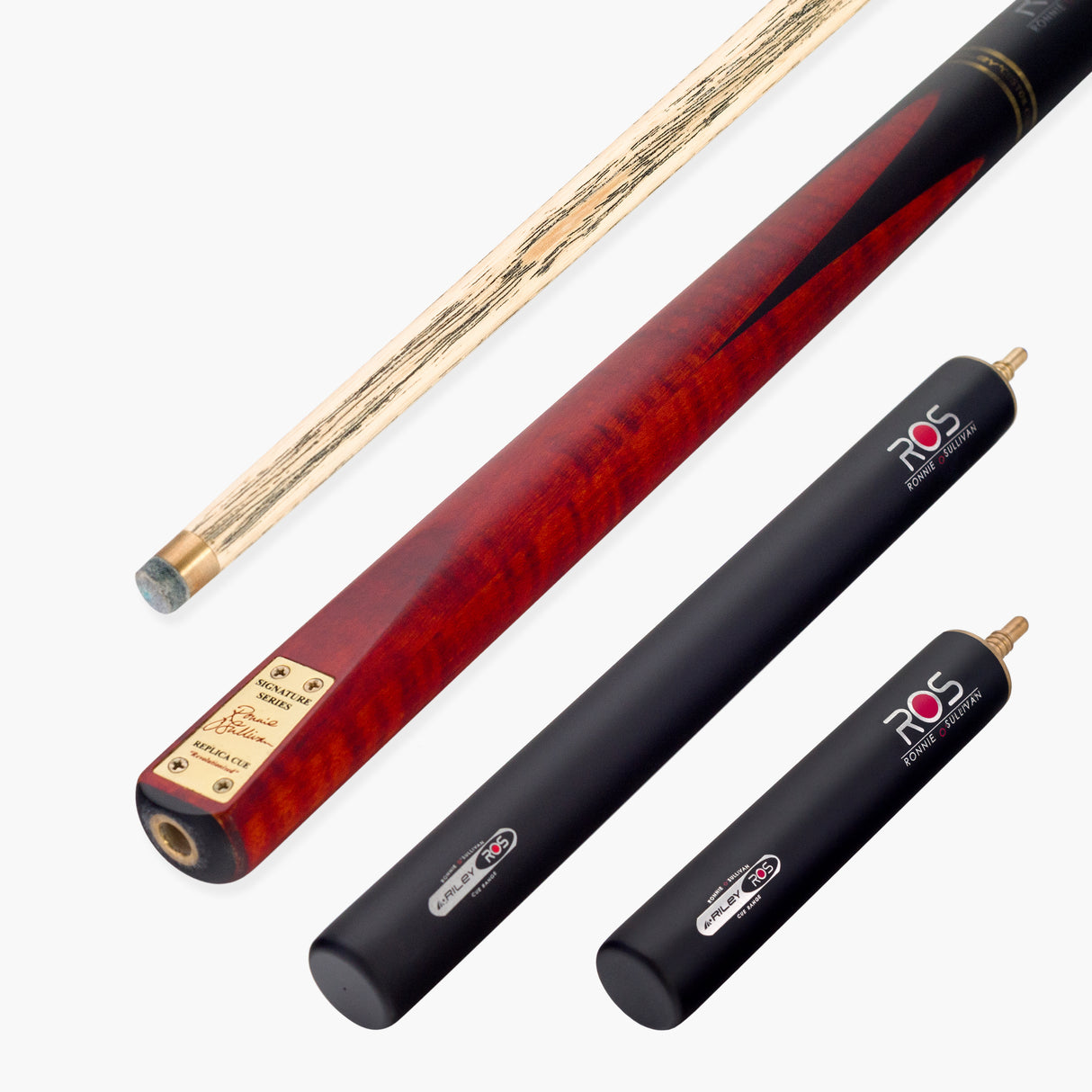 Riley Ronnie O’Sullivan 4 Series Limited Edition 5/8 Joint Snooker and Pool Cue 9.5mm tip with Hard Case