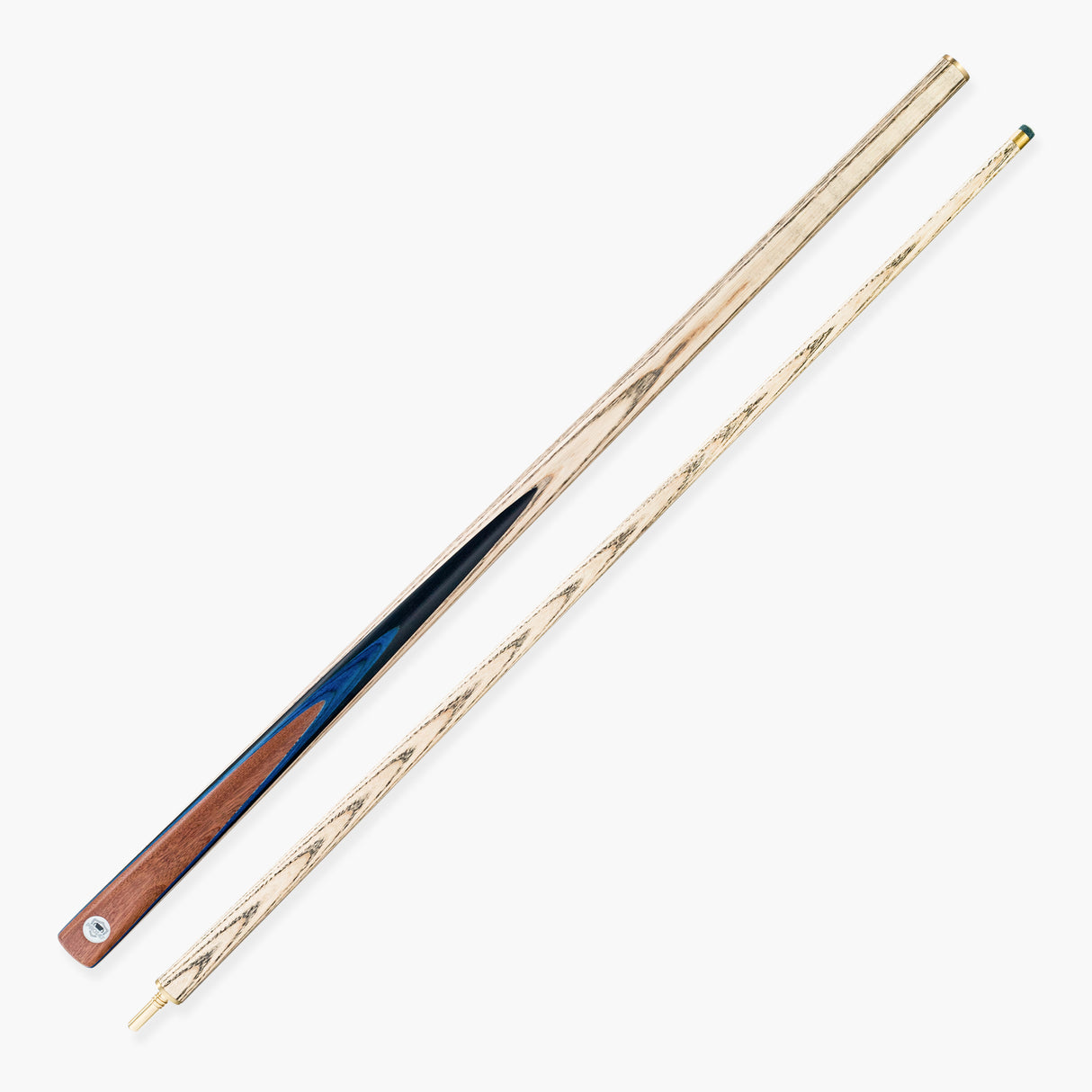 PRO147 Pro Match Sapphire 2 Piece Snooker Pool Cue and Case Set 9.5mm Tip
