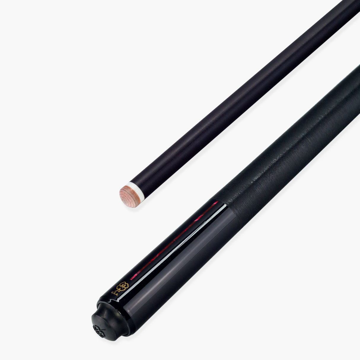 McDermott Defy Carbon Fiber Red Beam G-Series American Pool Cue 12.5mm tip – G521R - D12.5