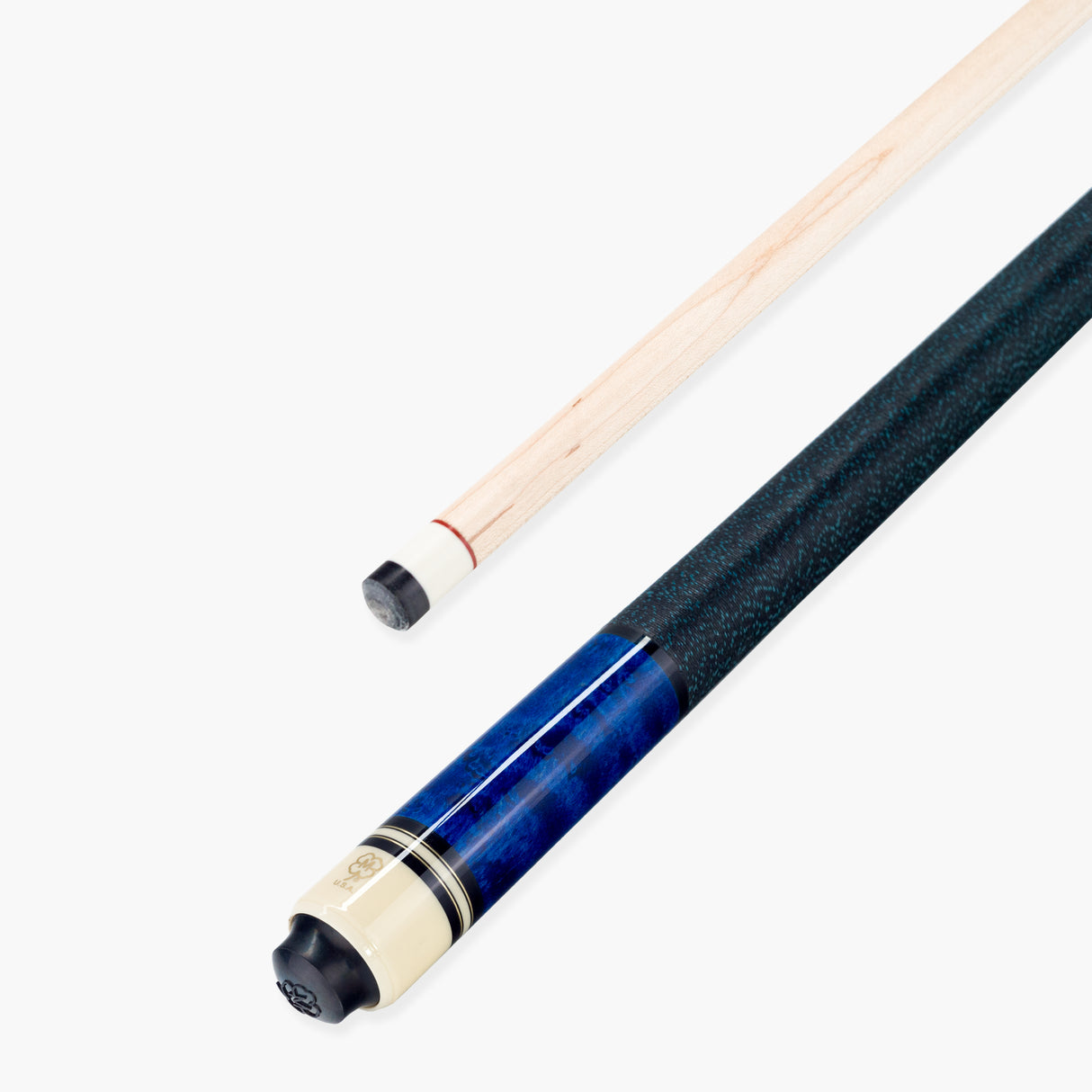 McDermott PACIFIC BLUE Hand Crafted G-Series American Pool Cue 13mm Tip – G201