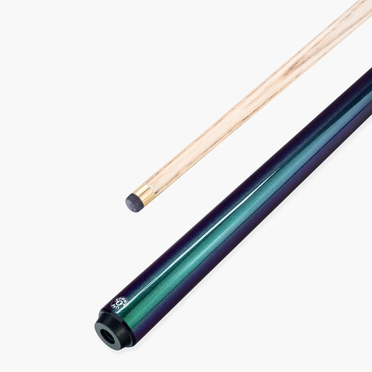 Jonny 8 Ball Chameleon 2 Piece Colour Changing Snooker and Pool Cue with 9.5mm Black Layered Pro Tip Jonny 8 Ball