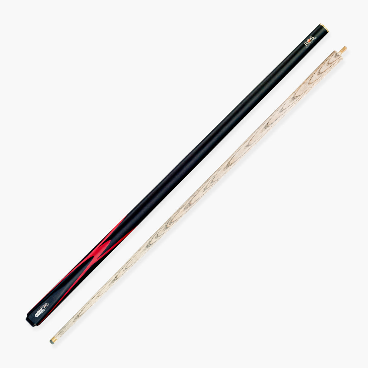 Riley Ronnie O’Sullivan Endorsed Limited Edition Ash Snooker and English Pool Cue 9.5mm Tip with Riley Soft Case
