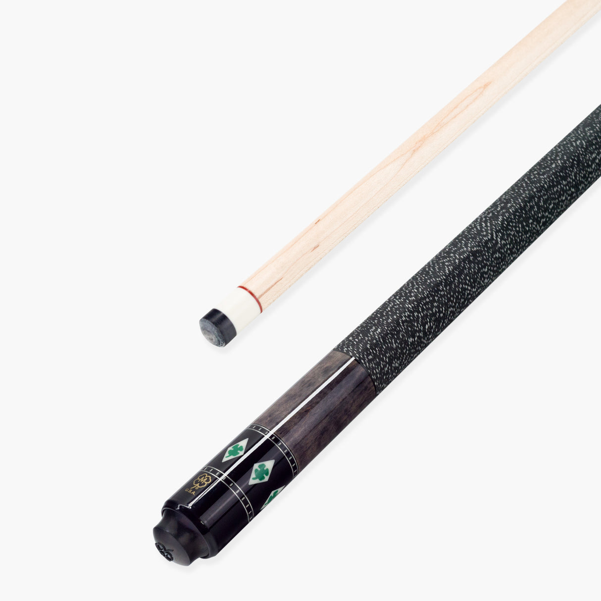 McDermott TITANIUM CLOVER Hand Crafted G-Series American Pool Cue 13mm tip – G332