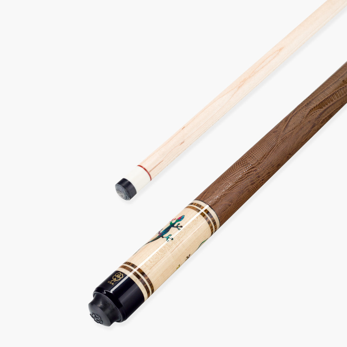 McDermott ShokRes Chameleon Inlay Hand Crafted G-Series American Pool Cue 13mm tip – G516C-G03