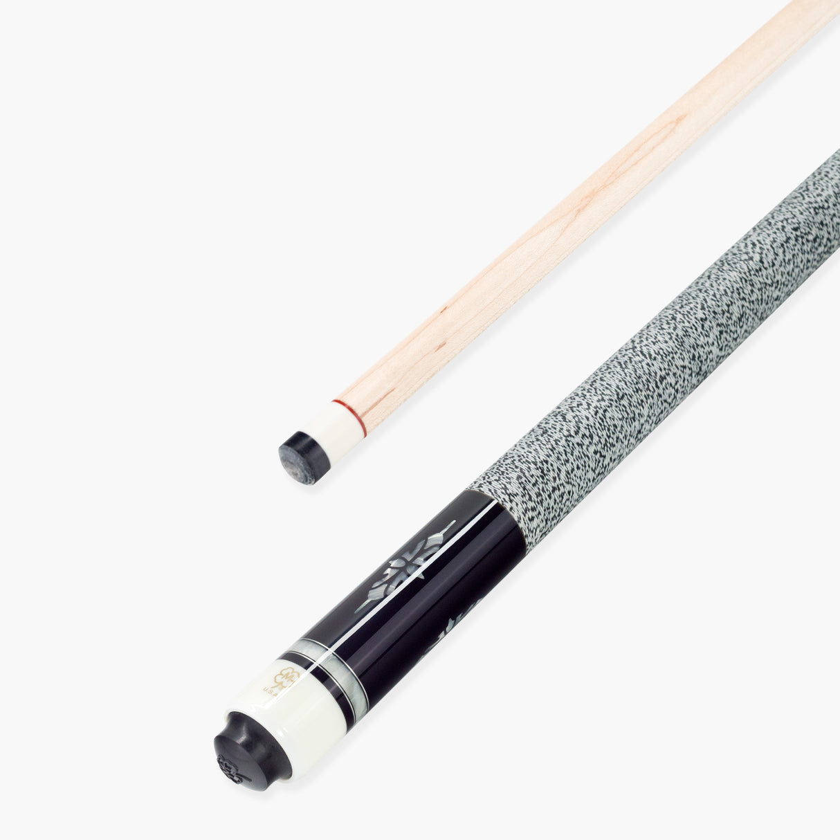 McDermott WHITE SPEAR Hand Crafted G-Series American Pool Cue 13mm tip - G323