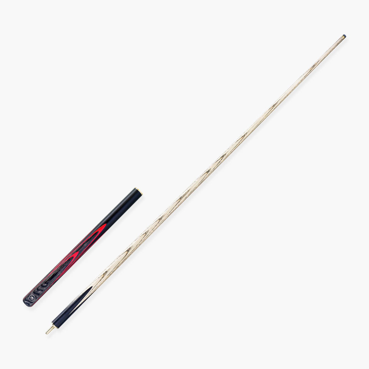PRO147 Apollo 58 Inch 3/4 Jointed Hand Spliced Premium Snooker and Pool Cue and Case Set 9.5mm Tip