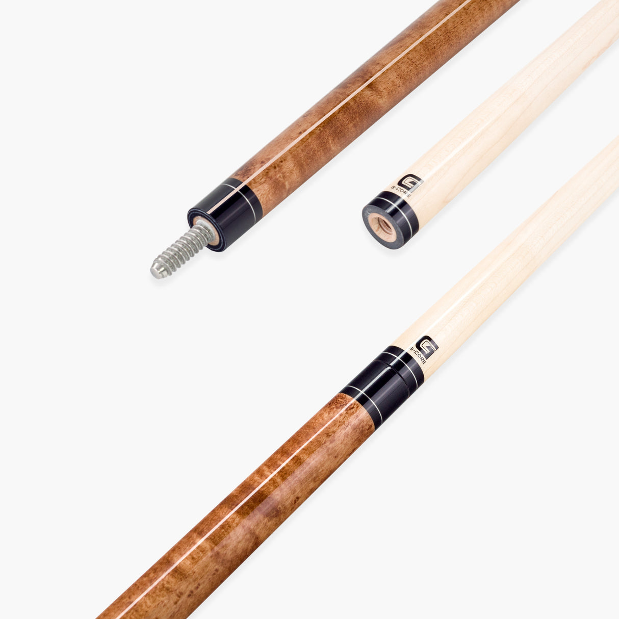 McDermott MAHOGANY Hand Crafted G-Series American Pool Cue 13mm tip – G331