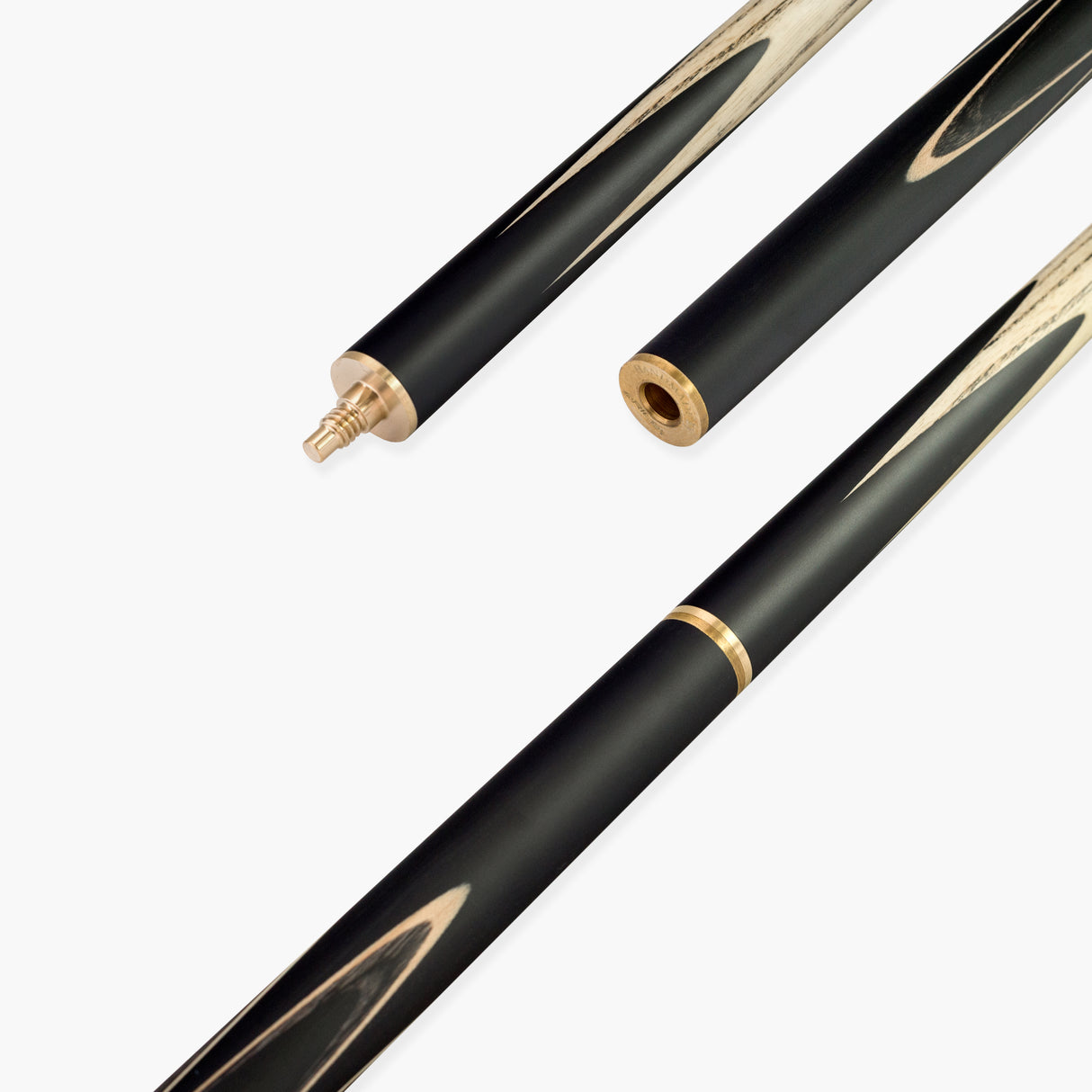 Riley Ronnie O’Sullivan 3 Series Limited Edition ¾ Joint Snooker and Pool Cue with Ebony Butt and 9.5mm Elk Master Tip – Includes Mini Butt Extension (ROS 3-9)