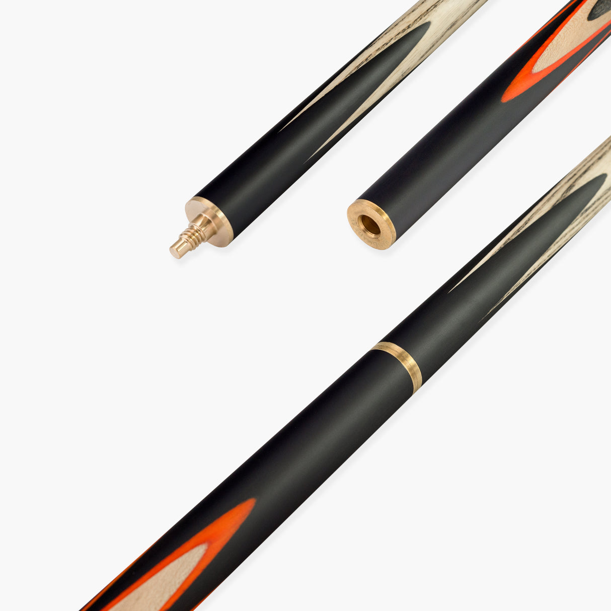 Riley Ronnie O’Sullivan 3 Series Limited Edition ¾ Joint Snooker and Pool Cue with Ebony Butt and 9.5mm Elk Master Tip – Includes Mini Butt Extension (ROS 3-7)