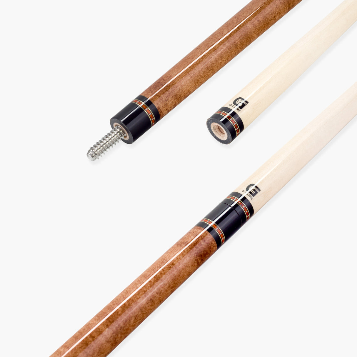 McDermott COCOBOLO CROWN Hand Crafted G-Series American Pool Cue 13mm tip – G407