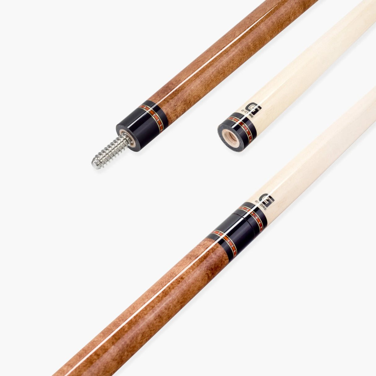 McDermott COCOBOLO CROWN Hand Crafted G-Series American Pool Cue 13mm tip – G407 McDermott