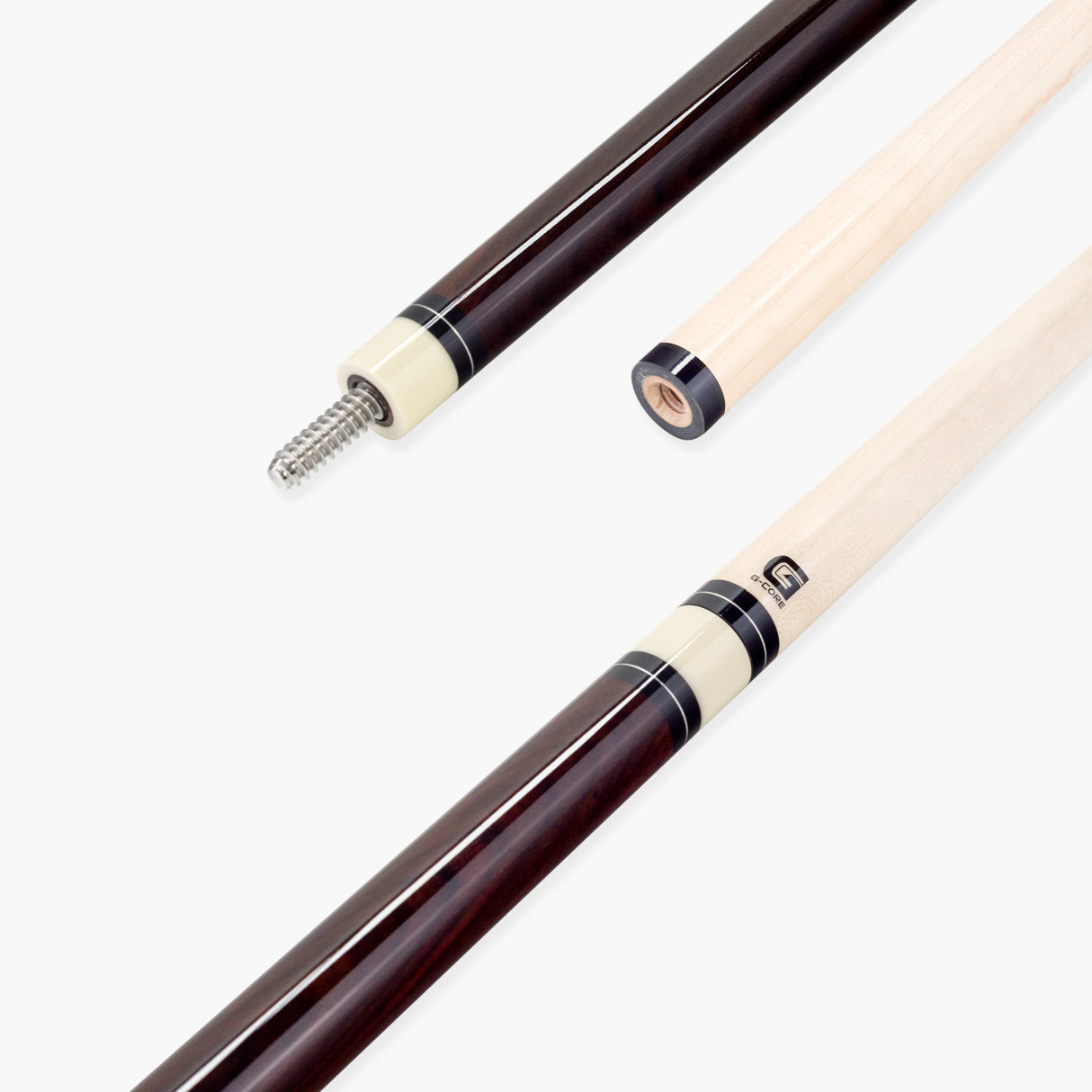 McDermott ROSEWOOD Hand Crafted G-Series American Pool Cue 13mm tip – G411