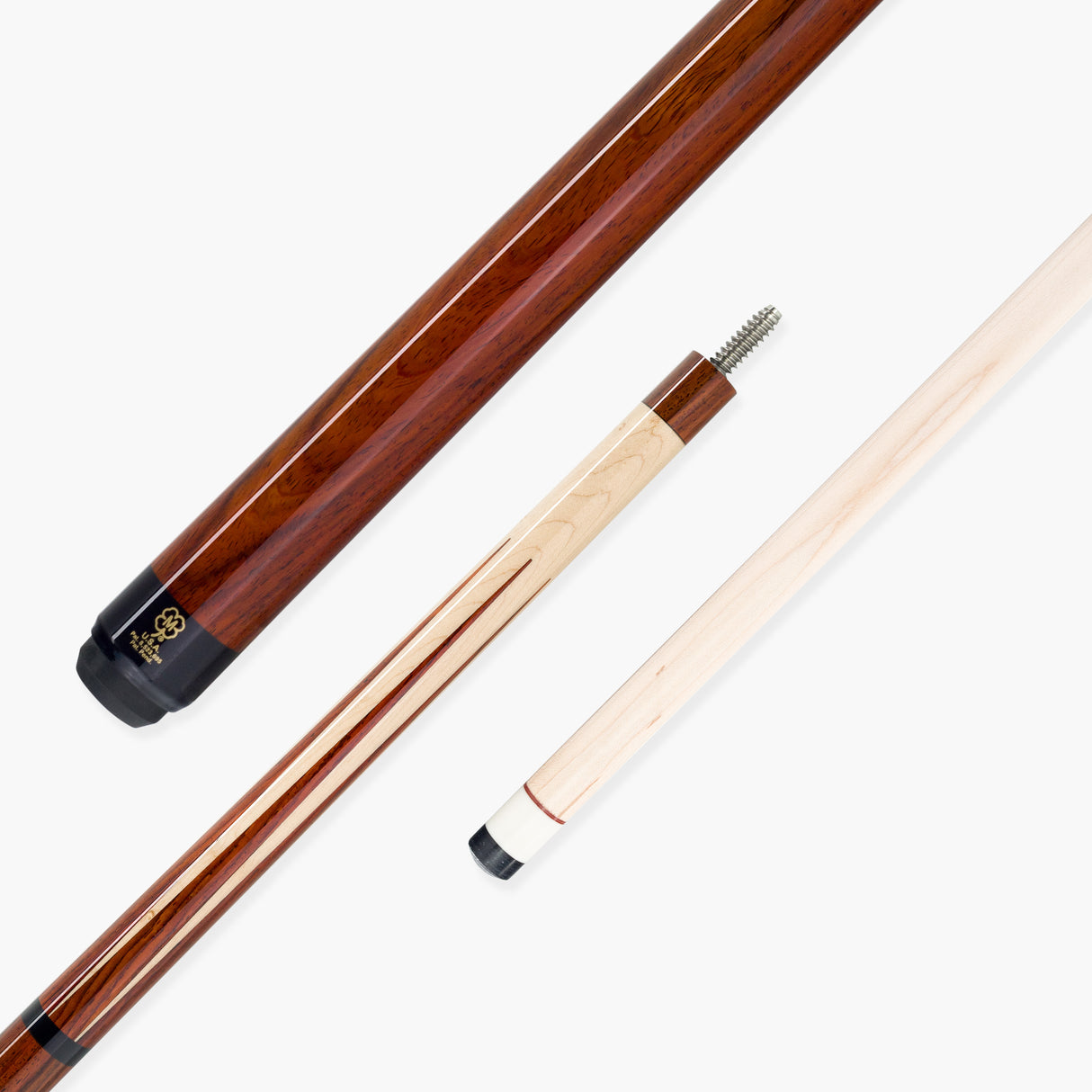 McDermott Sneaky Pete Adjustable Balance Point Hand Crafted H-Series American Pool Cue 13mm tip – HSP1-G03