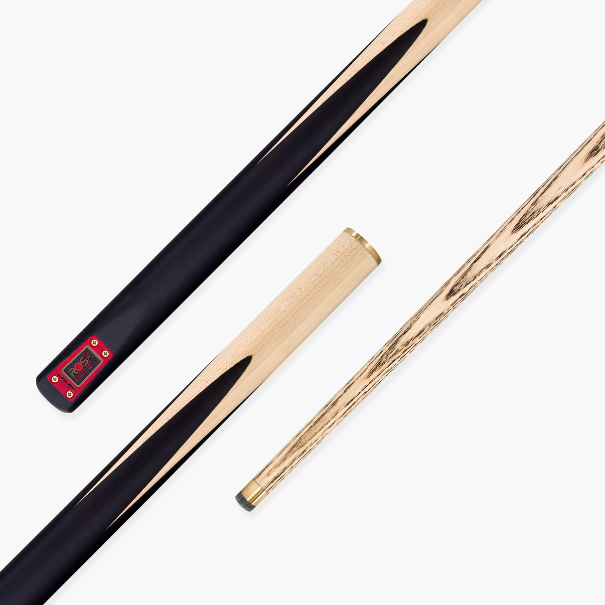 Riley Ronnie O’Sullivan 7 Series World Championship Limited Edition ¾ Joint Snooker and Pool Cue 9.5mm Tip – Includes Telescopic Extension (ROS 7-8)