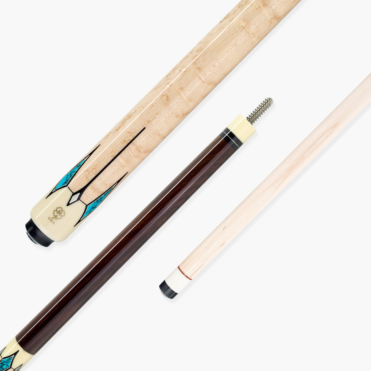 McDermott ROSEWOOD Hand Crafted G-Series American Pool Cue 13mm tip – G411