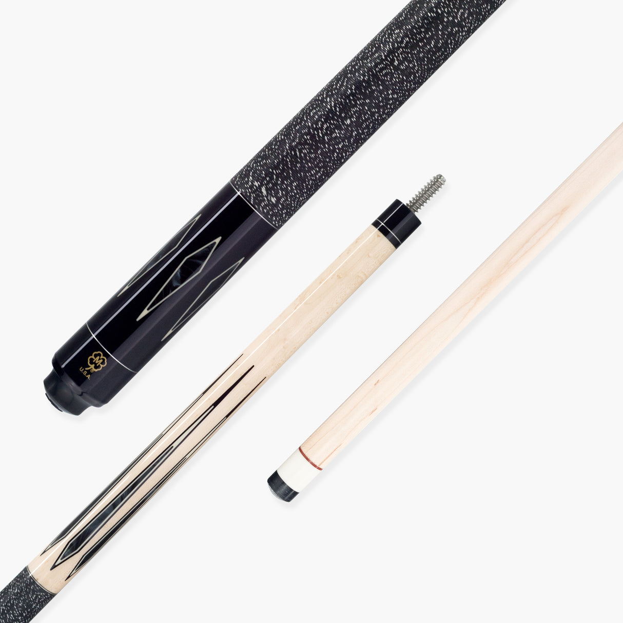 McDermott BLACK PEARL Hand Crafted G-Series American Pool Cue 13mm tip –G326A