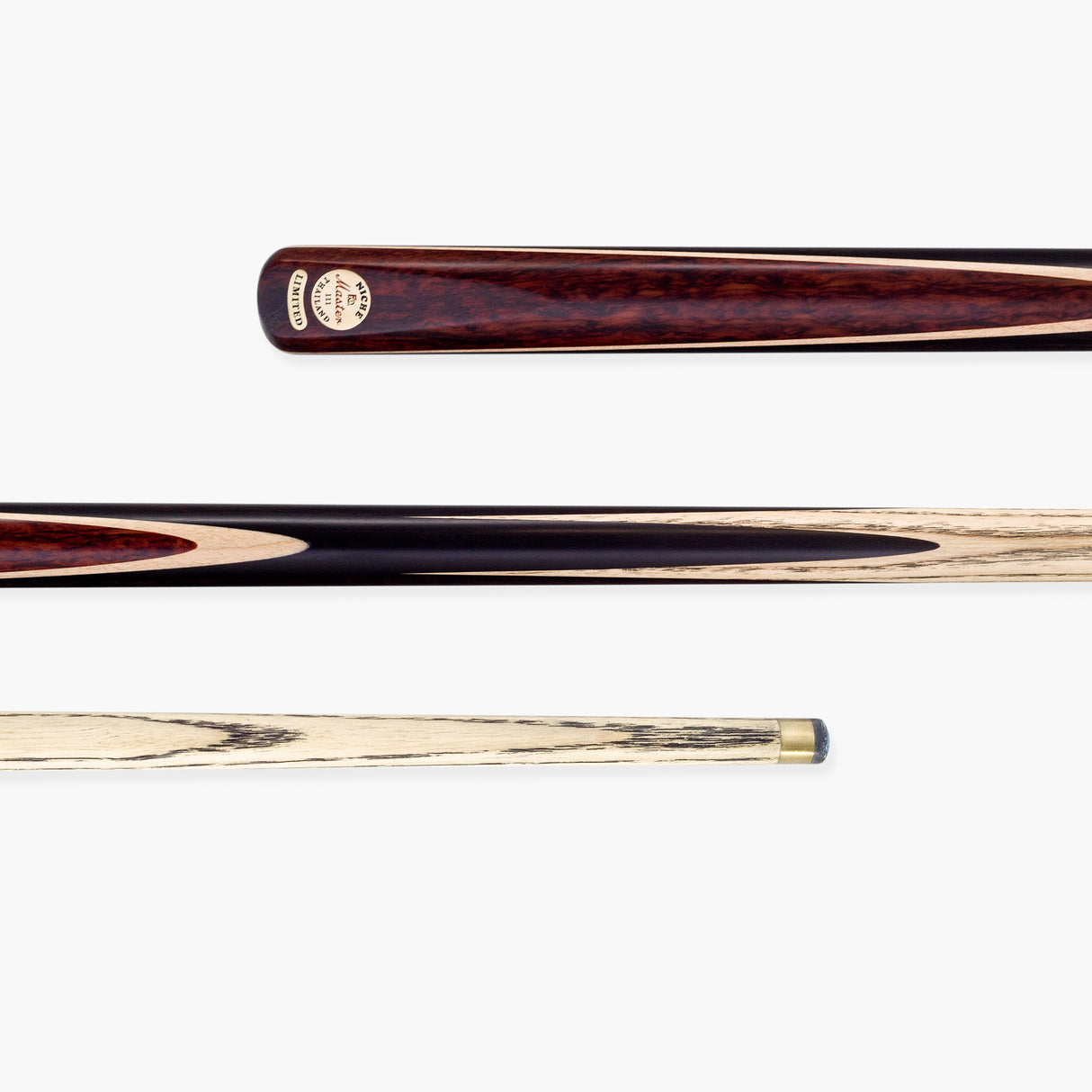 Niche Cues Thailand One Piece Snooker Cue 9.5mm Tip - Master Series