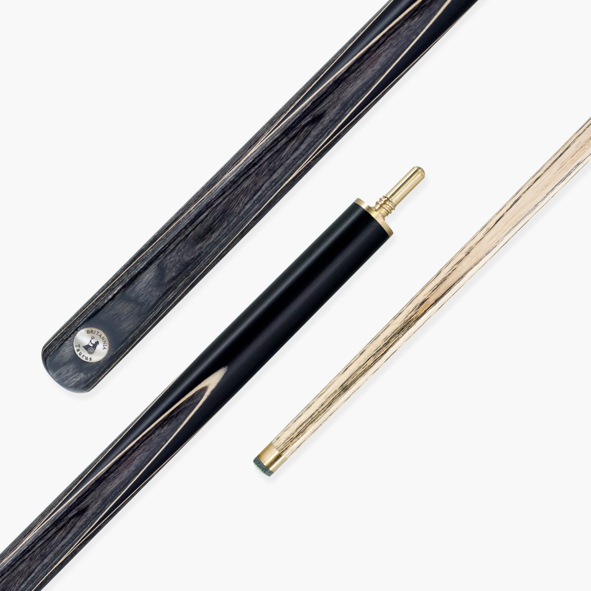 Britannia Taurus Hand Spliced 3/4 Jointed Quality Snooker and Pool Cue 9.5mm Tip