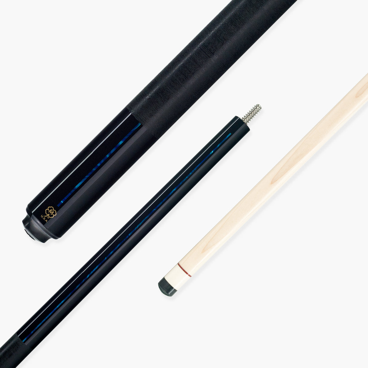 McDermott Hand Crafted BLUE BEAM G-Series American Pool Cue 13mm tip – G521B