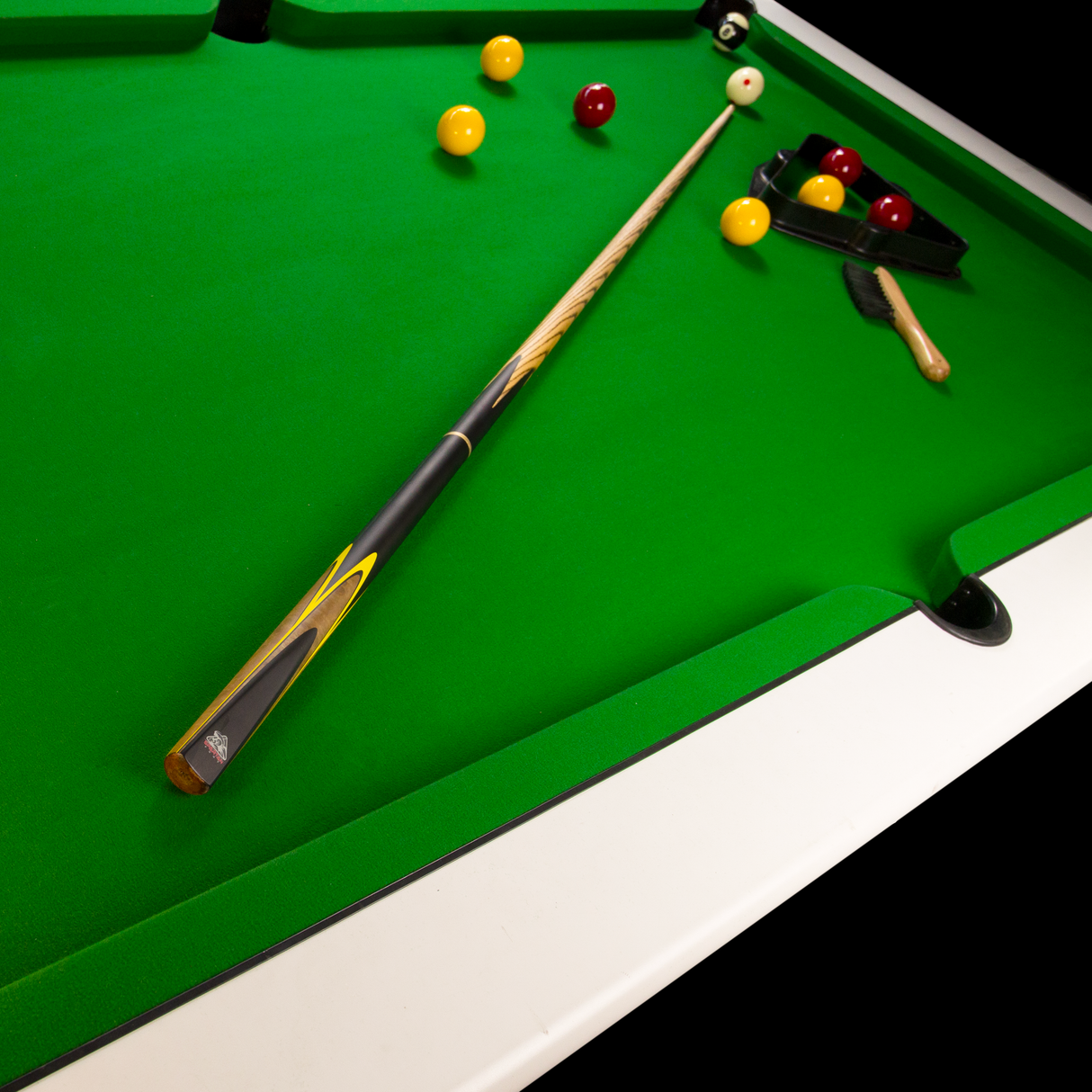 Spartan Fury VANQUISH 57 inch 3/4 Jointed Matching Ash Snooker Pool Cue – 9.5mm Tip