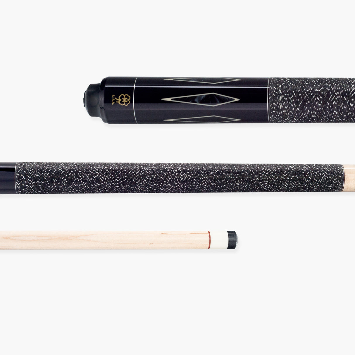 McDermott BLACK PEARL Hand Crafted G-Series American Pool Cue 13mm tip –G326A