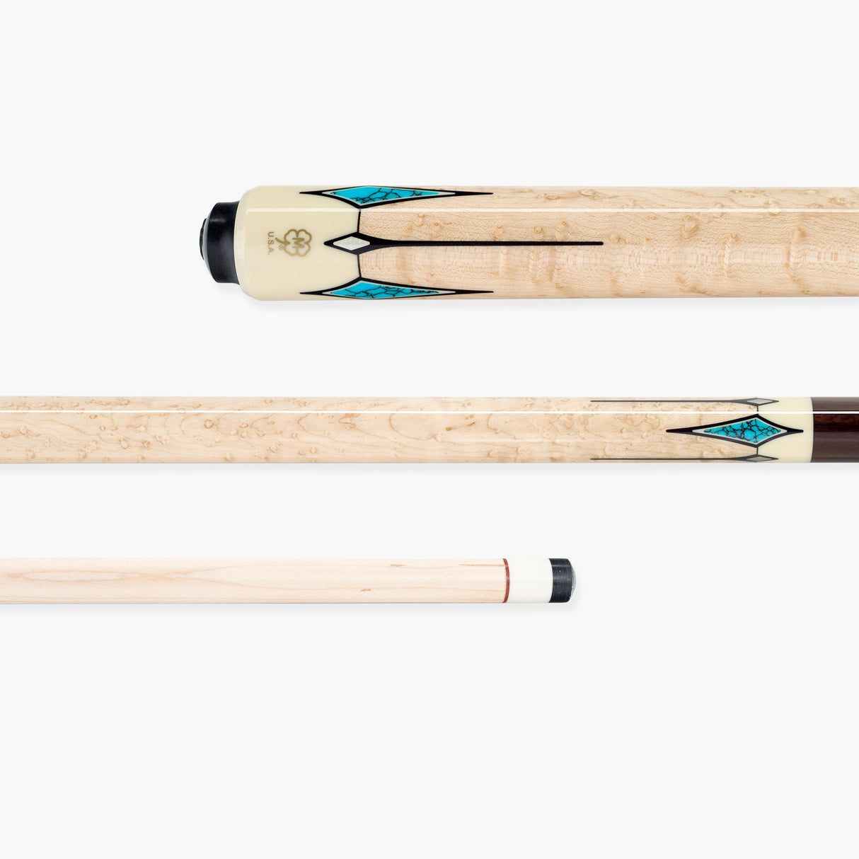 McDermott ROSEWOOD Hand Crafted G-Series American Pool Cue 13mm tip – G411