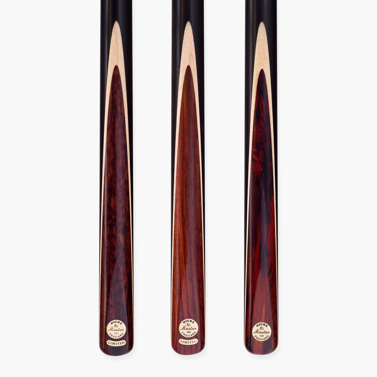 Niche Cues Thailand One Piece Snooker Cue 9.5mm Tip - Master Series