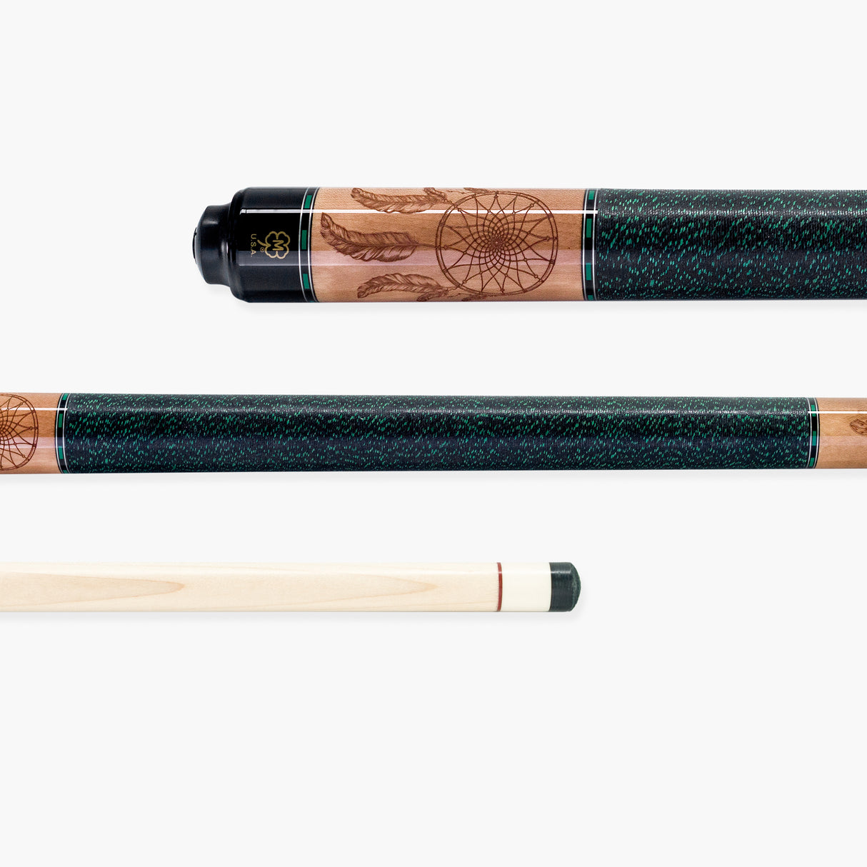 McDermott Hand Crafted Dreamcatcher G-Series American Pool Cue 13mm tip – G337