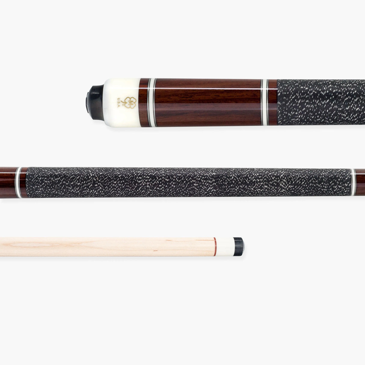 McDermott INDIAN ROSEWOOD Hand Crafted G-Series American Pool Cue 13mm tip –G222 McDermott