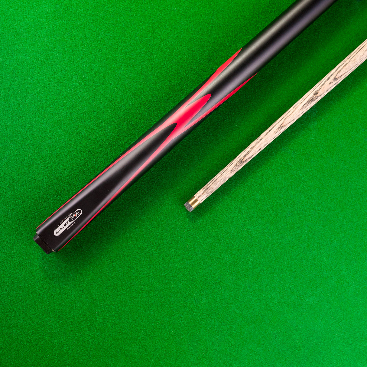 Riley Ronnie O’Sullivan Endorsed Limited Edition Ash Snooker and English Pool Cue and Case Set 9.5mm Tip