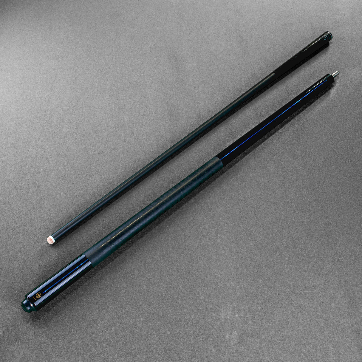 McDermott Defy Carbon Fiber Blue Beam G-Series American Pool Cue 12.5mm tip – G521B - D12.5