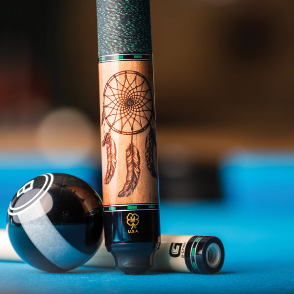 McDermott Hand Crafted Dreamcatcher G-Series American Pool Cue 13mm tip – G337