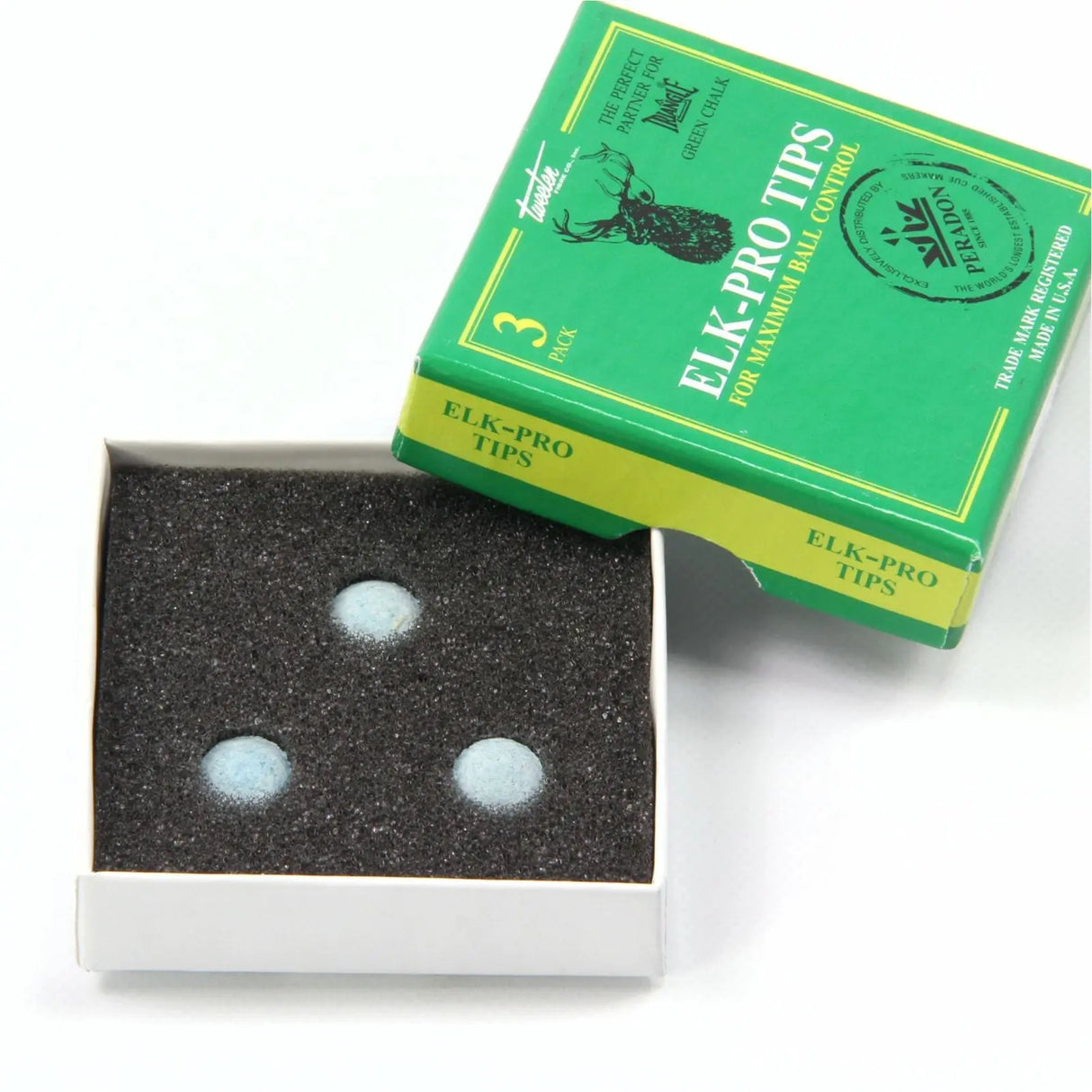 NEW! Elk Master PRO Pool Snooker Cue Tips - 9mm HARD