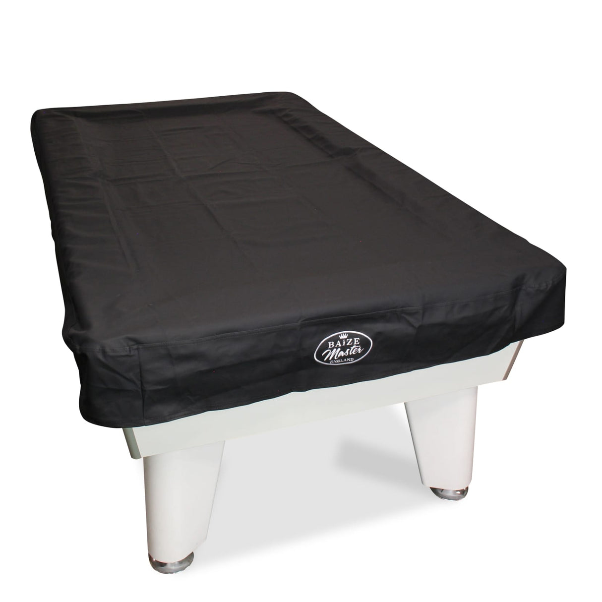 Baize Master Stylish 7ft LUXURY Heavy Duty Leatherette 7ft UK Pool Table Cover - BLACK