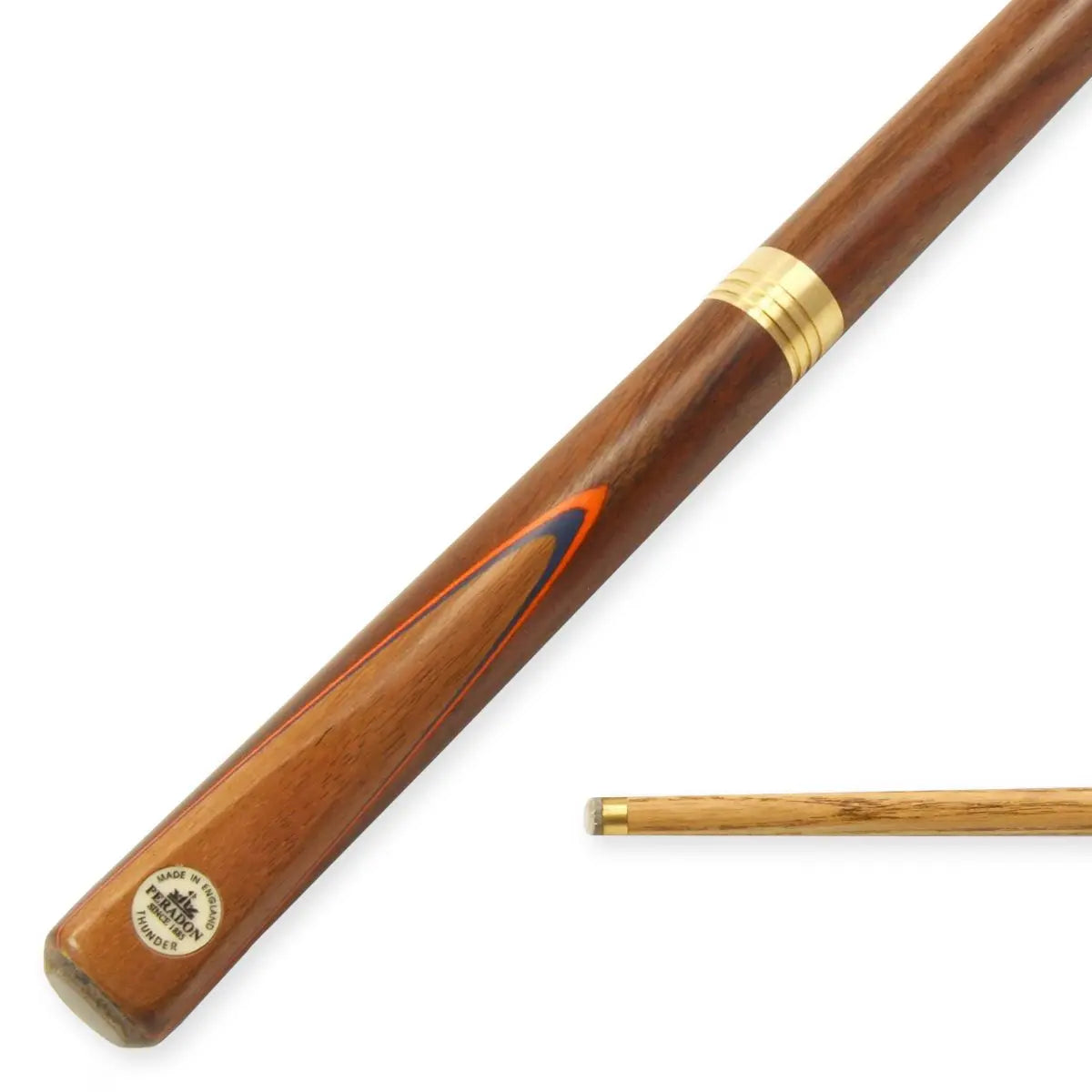 Peradon THUNDER 3 Piece Matching Ash English 8 Ball Pool Cue 55 Inch – 8.5mm Tip Peradon
